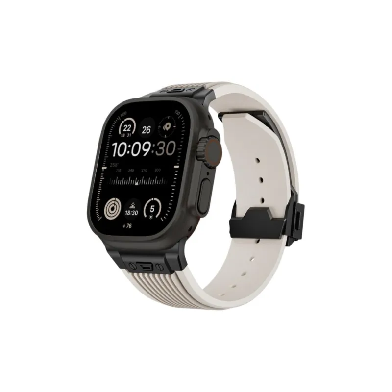 KVZUVUU Apple Compatibility Watch Band 215mm Silicone Material-17
