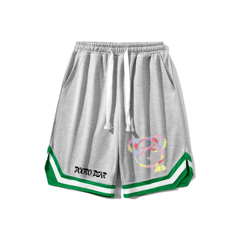 Budding Bear Casual Shorts Unisex-6