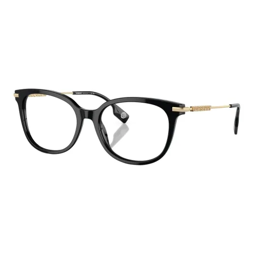 Burberry Plate Frame Oval Eyeglass Frames Women's