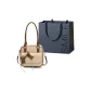 Beige+Shopping Bag