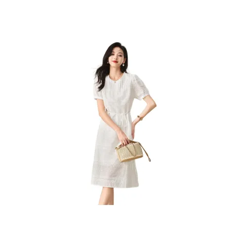 Like The Age Of Water Short Sleeved Dress Women's
