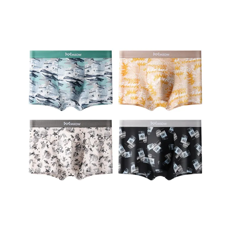 MIIOW Trend Party Series Underpants Men's 4 Pack-16