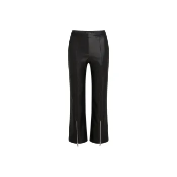 KARL LAGERFELD / Karl Lagerfeld Jeans Faux leather Cropped Trousers
