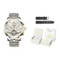 Steel Band White Dial[Luxury Box]