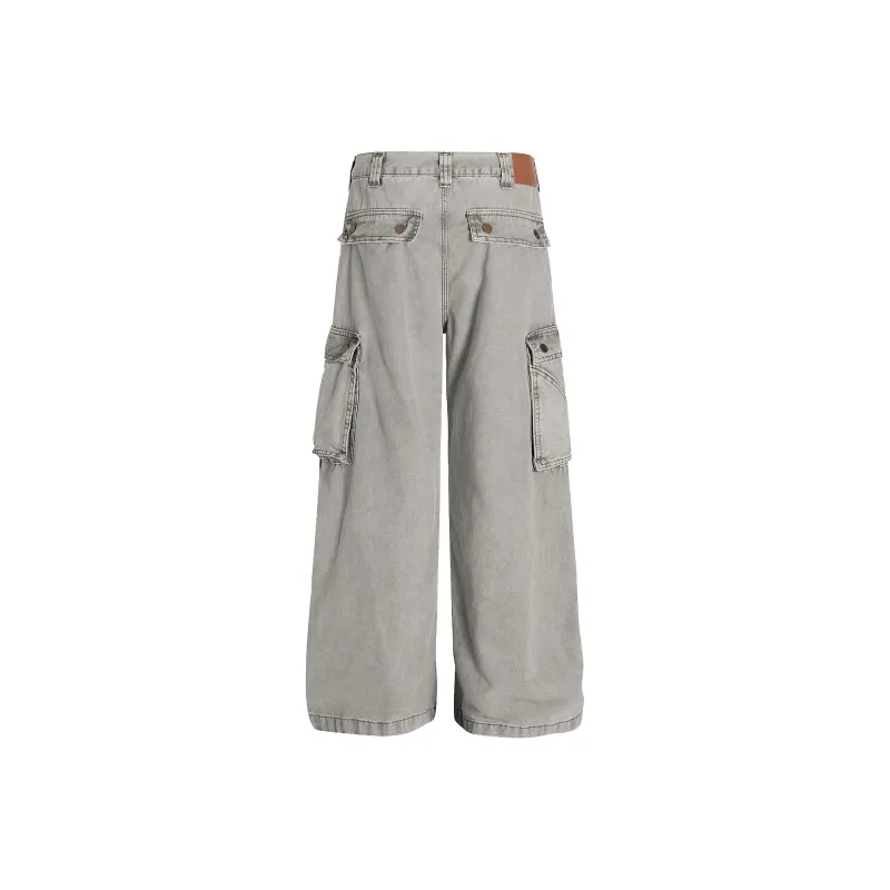 MT99 Cargo Pants Unisex Gray-1