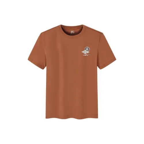 Erke Sports Life Collection T Shirt Men's Cold Pine Orange