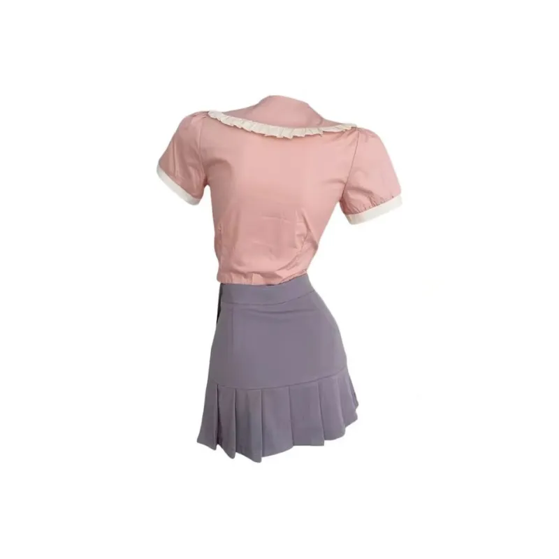 Lookinto Two Piece Skirt Sets Women's-1