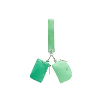Lululemon Nylon Coin Purse Unisex Green