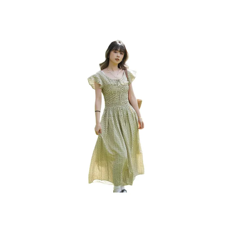 MOUSSY Short Sleeved Dress Women's-2