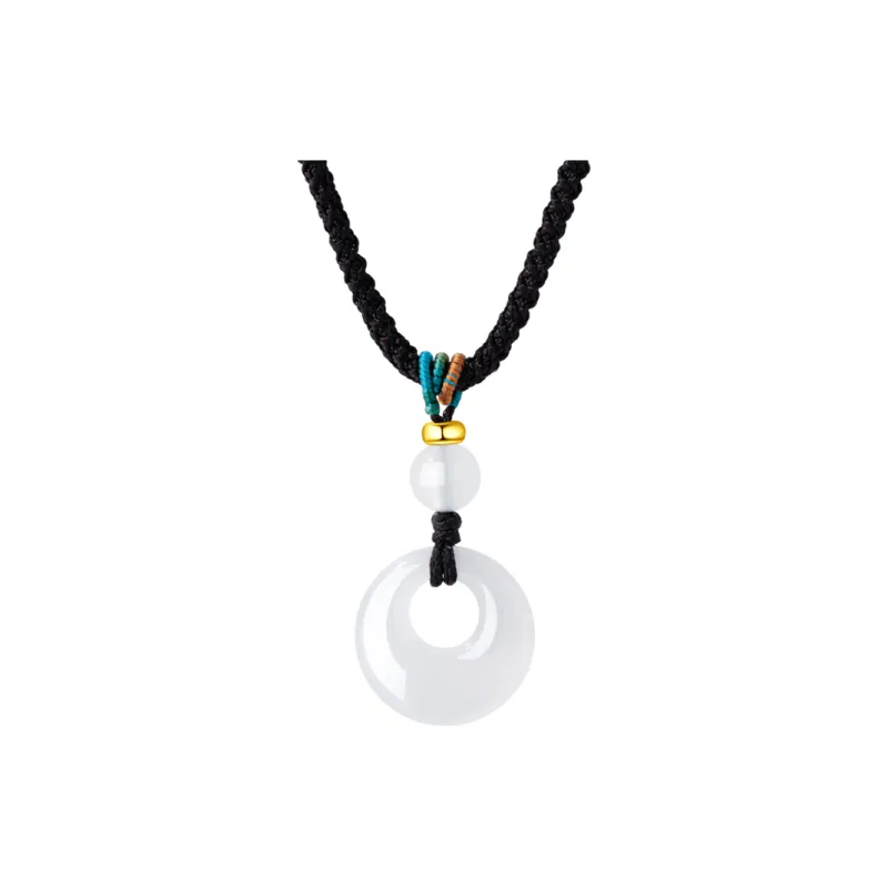 Branded Jewelry Natural Chalcedony Necklaces Women's-0