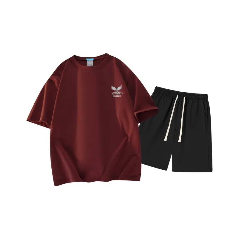 Small Columns Under The Sea Clothing Sets Unisex-21