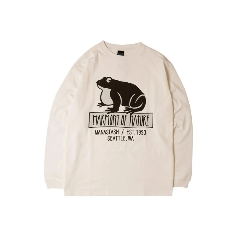 Manastash T Shirts Unisex White-0