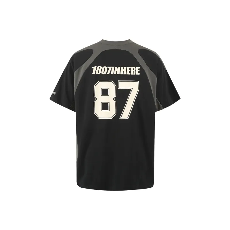 1807 T-Shirts Unisex Black Gray Color-1