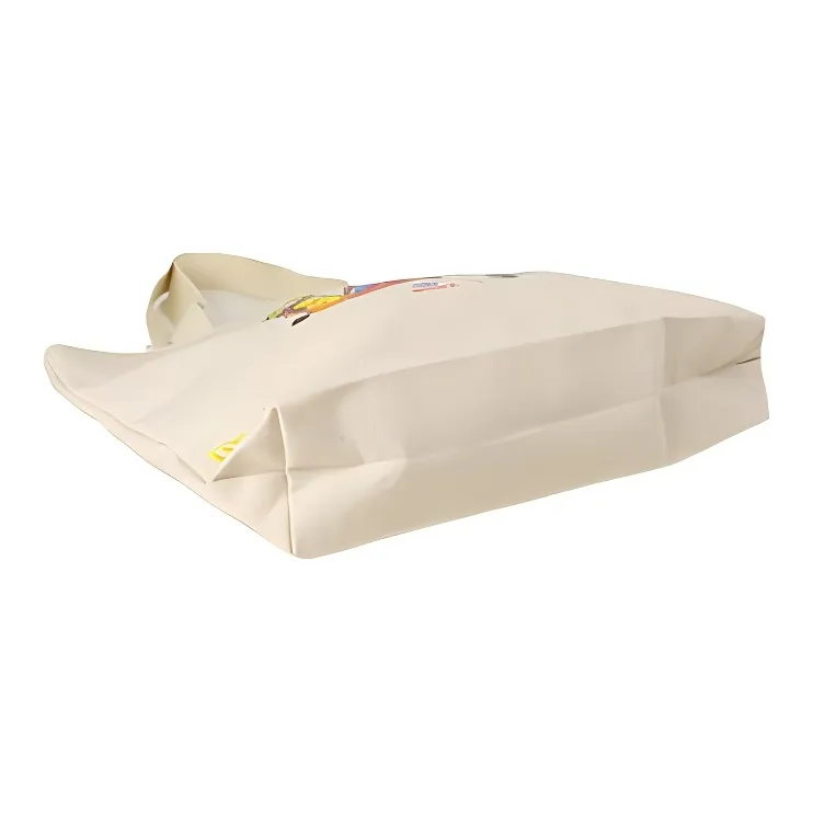 New Era Cotton Tote Bag, Shopping Bag, Shoulder Bag Regular Unisex Ivory-2