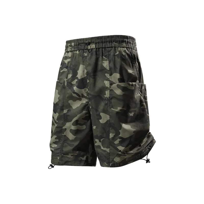 MIIOW Cool One Summer Series Cargo Shorts Unisex Military Camouflage-0