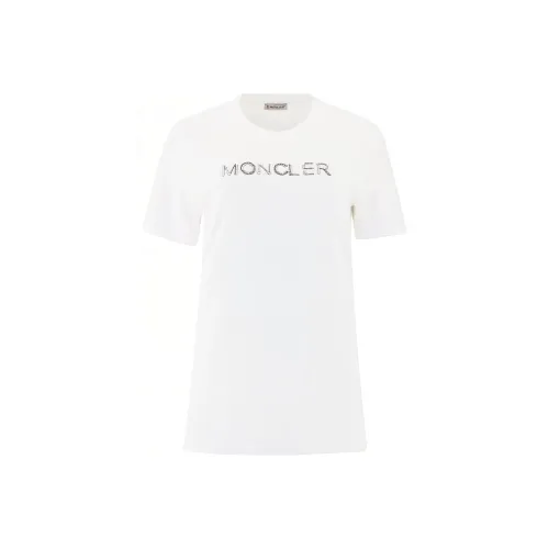Moncler T Shirts Women's White