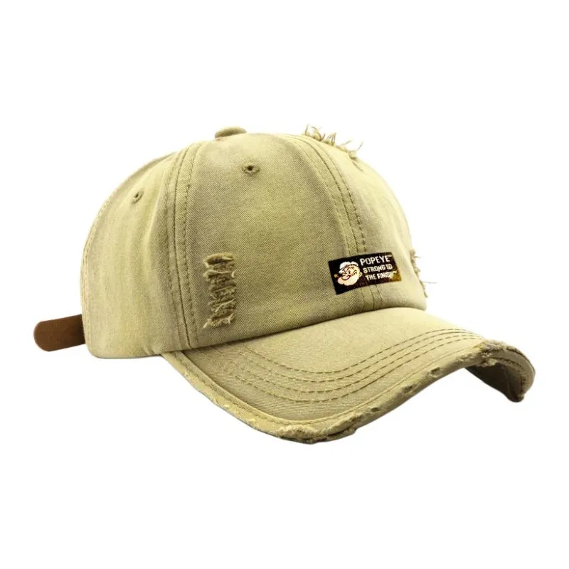 POPEYE Denim Baseball Caps Unisex-1