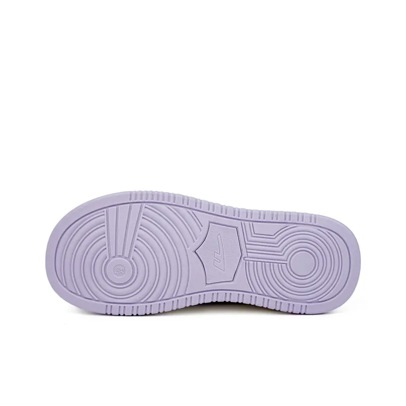 Warrior Slip Resistant Cushioning And Breathable Low Top Skateboard Shoes Women's Purple-5