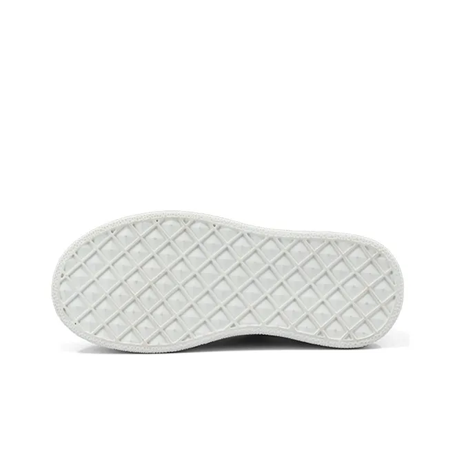 ZSBELLA Anti Slip And Wear Resistant Height Increasing Low Top Casual Shoes Women's White-3