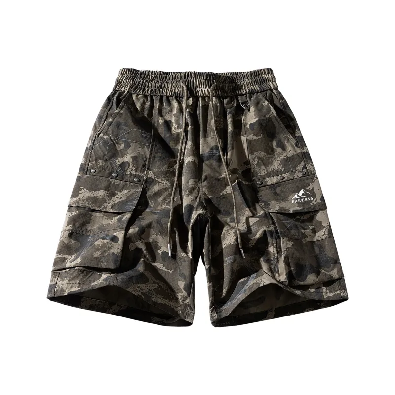 Yiwen Cargo Shorts Unisex-0