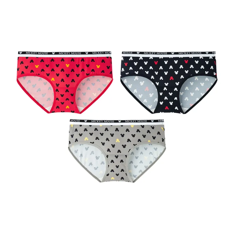 Disney Mickey Series Underpants Women's Combo Set-42