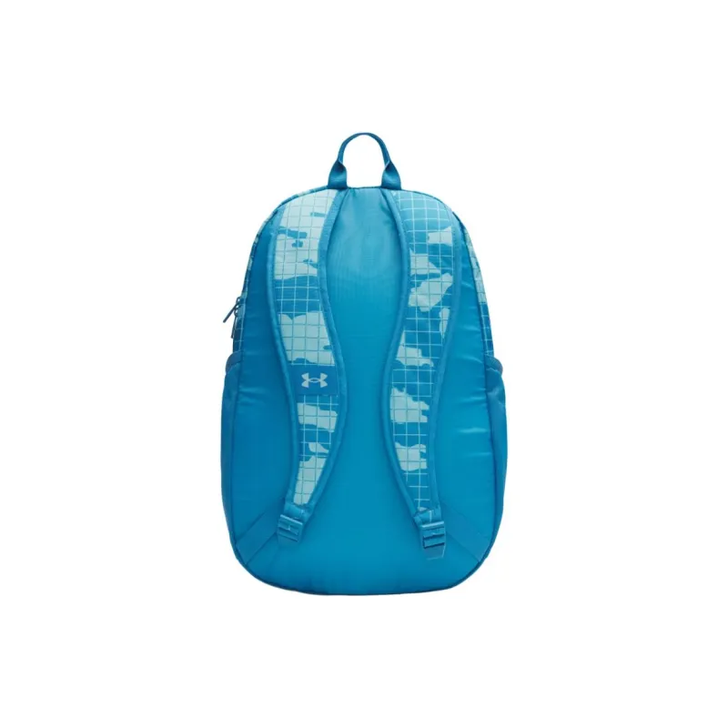Under Armour Hustle Polyester Backpack Unisex Blue-1
