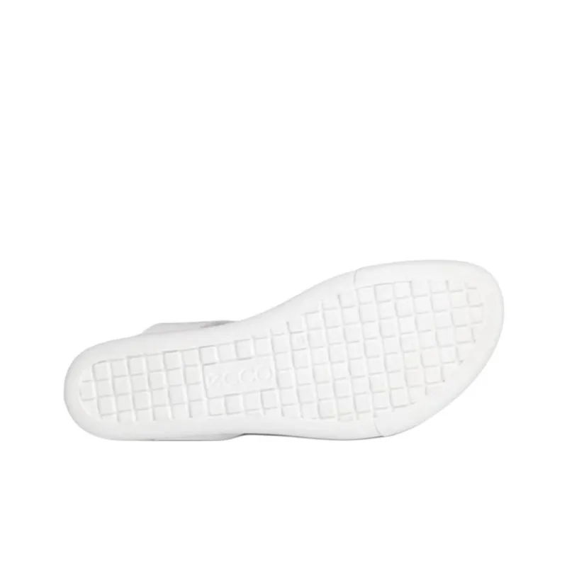 Ecco Samara One Strap Sandals Women's Gray-3