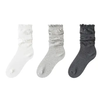 Top Melon Mid Calf Socks Women's Combo Set