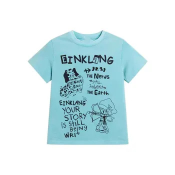 ABCMININ T Shirts Women's Blue