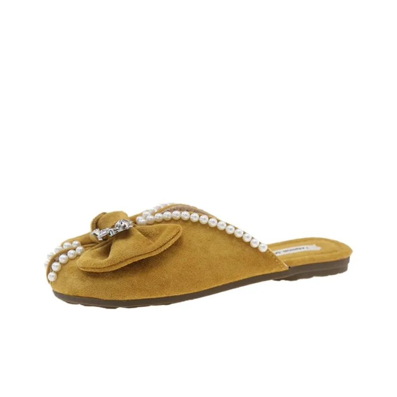 WUJI Abrasion Resistant Slip Resistant Closed Toe Slippers Women's-5