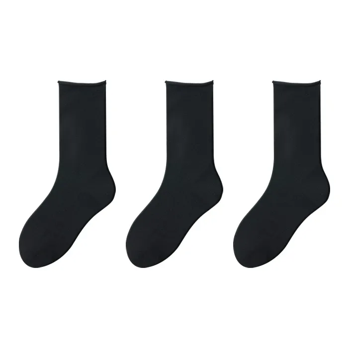 Moremoli Mid Calf Socks Women's 3 Pack-3