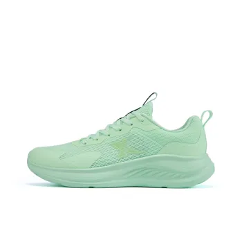 XTEP Running Shoes Men Low Top Neon Pink Green