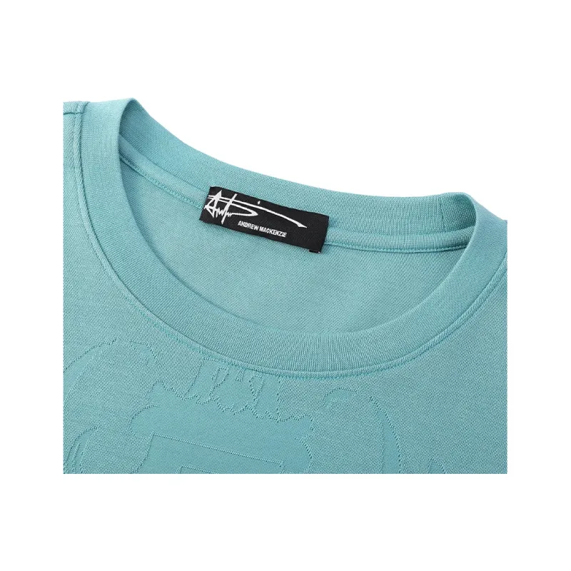 ANDREW MACKENZIE T Shirts Men Blue-2