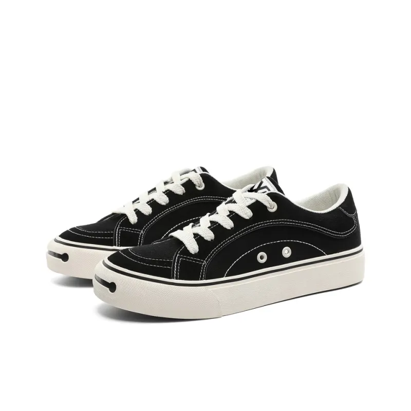 White Sands Anti Slip Wear Resistant Low Top Skateboard Shoes Men's-2