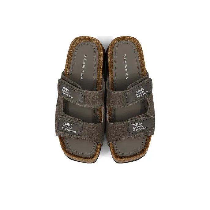 ZSBELLA Slip Resistant Abrasion Resistant Slide Slippers Women's-4