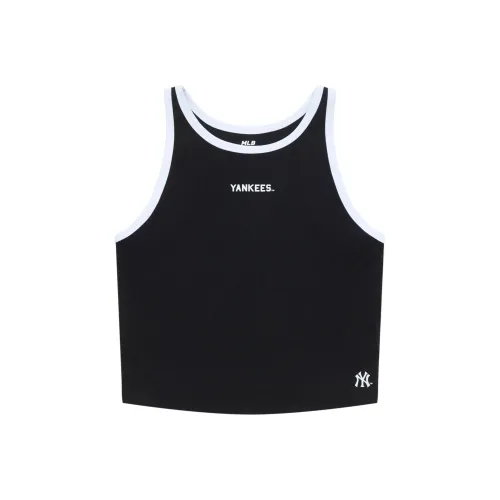 MLB Preppy Style Collection New York Yankees SS25 Tank Top Women's Black