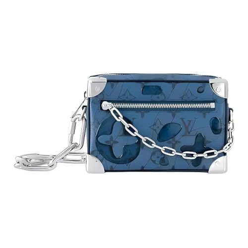 LOUIS VUITTON Mini Soft Trunk Abyss Blue