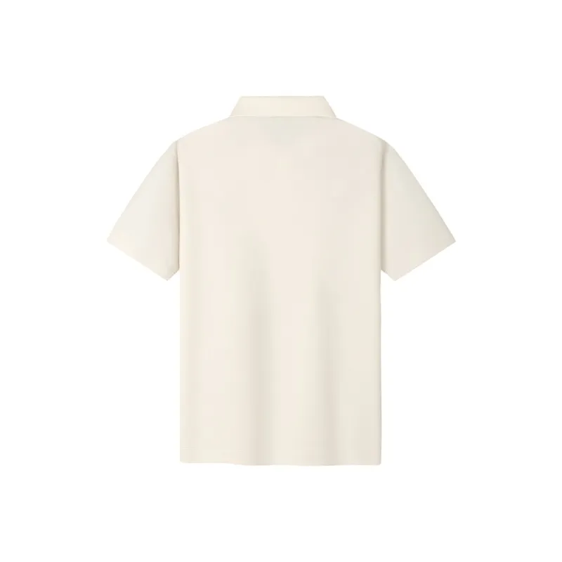FAIRWHALE Polo Shirts Unisex Ecru-1