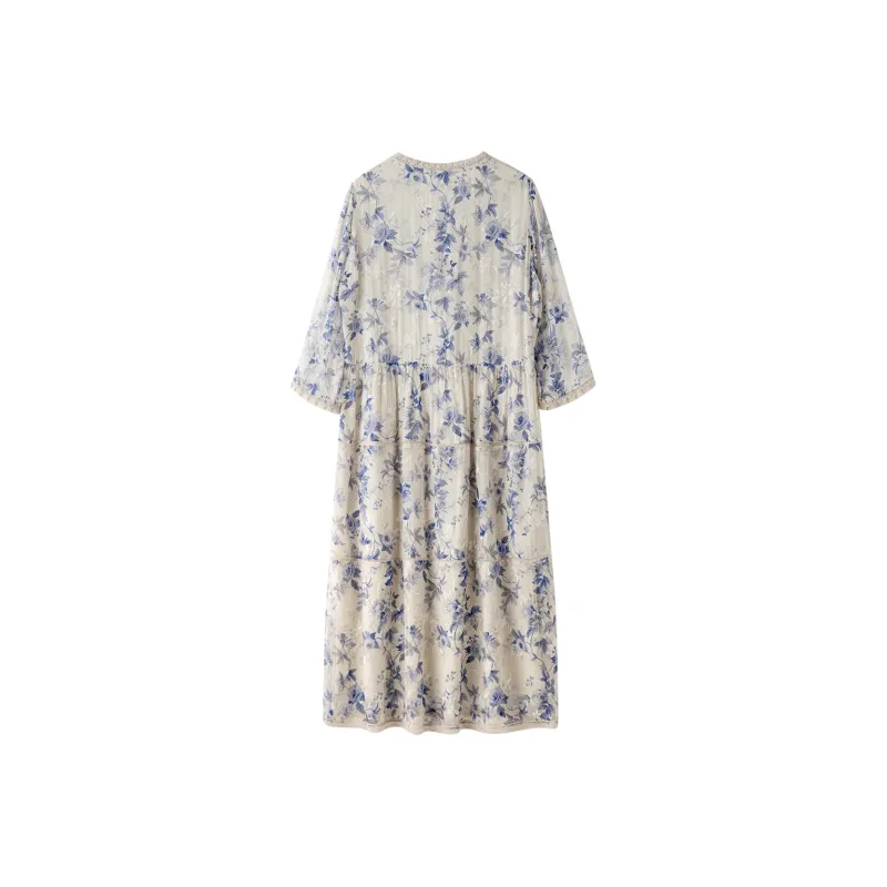 To The West Short Sleeved Dress Women's-1