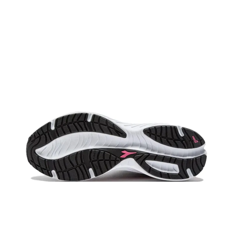 Diadora Anti Slip Wear Resistant Low Top Casual Training Running Shoes Women's Black-4