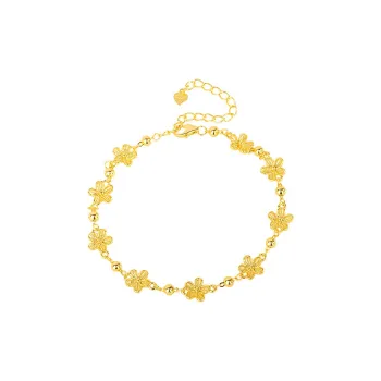 Heart Grass S925 Silver Bracelets Women's