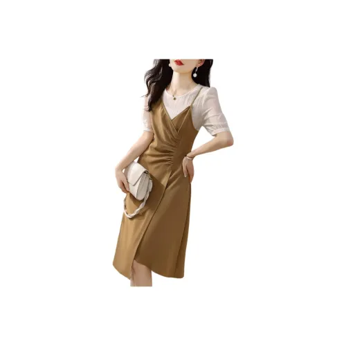 The Temptation Of The Muse Short Sleeved Dress Women's