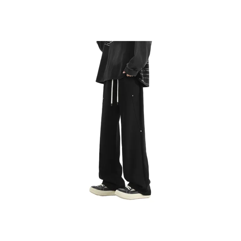 ALEXANDRO FRATELLI Draped Versatile Casual Pants Men's-0