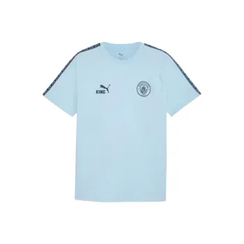 PUMA Manchester City SS25 T Shirt Men's Silver Sky