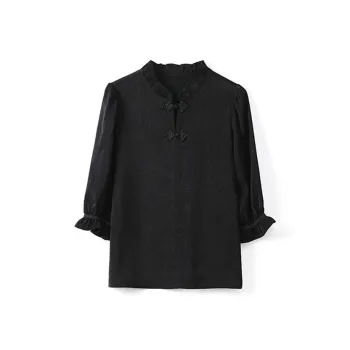Mu Qingqing Shirts Women's Black