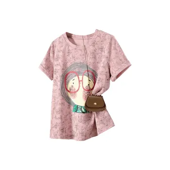 TOUCH Set in Sleeve T Shirt Women's