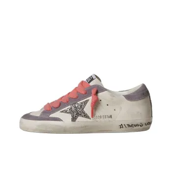 Golden Goose Super Star Low Top Skateboard Shoes Women's Purple