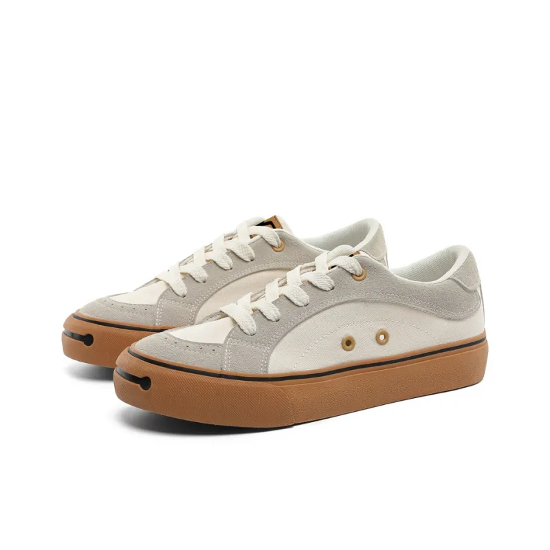 White Sands Anti Slip Wear Resistant Low Top Skateboard Shoes Men's-8