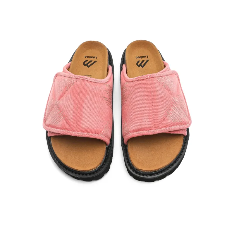 Bellum Han Rubber Sole Quiet Slip Resistant Slide Slippers Unisex-14