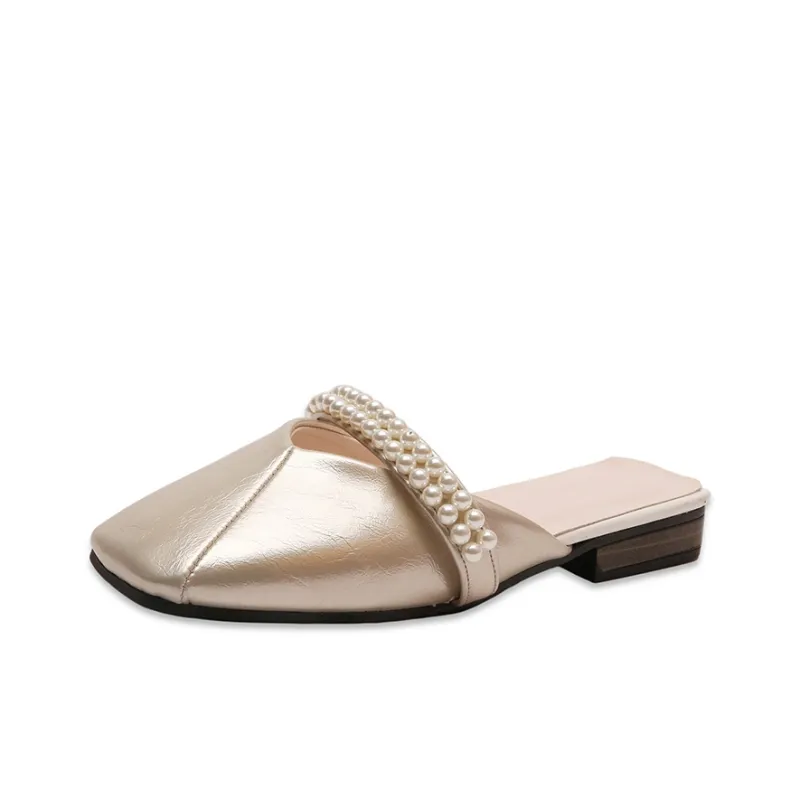 WUJI Slip Resistant Abrasion Resistant Closed Toe Slippers Women's-5
